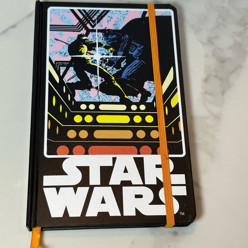 Star Wars branded journal.